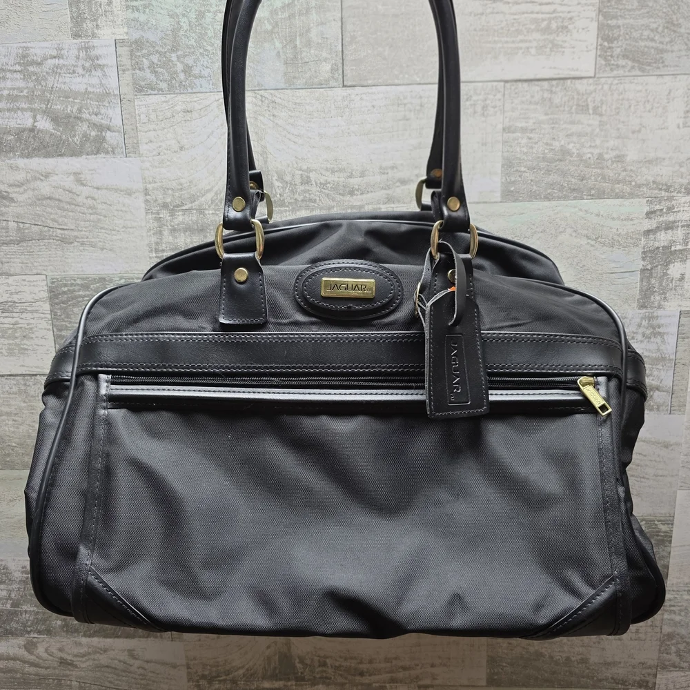 Vintage Jaguar‎ Carry On Luggage Bag.